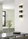 Trio arino - wandlamp - zwart mat - incl. 1x smd 4,3 w - osram lichtbron - verlichting omhoog en omlaag - dimbaar met schakelaar - wandmontage - lichtbron niet vervangbaar