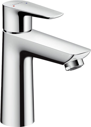 Hansgrohe talis e - wastafelmengkraan - ééngreeps bediening - coolstart energiebesparend - zonder waste - 110mm maat - chroom