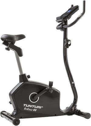 Tunturi hometrainer fitcycle 40i - hometrainer fiets - thuis fitnessfiets - bluetooth - 16 weerstandsniveaus - 23 programma's - hartslagsensoren - incl. gratis app