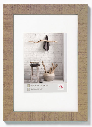 Walther home - houten lijst - fotoformaat 60x90 cm - beige bruin