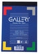 Gallery notitieblok formaat 105 x 148 cm (a6) gelijnd blok van 100 vel