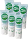 Happy earth bundel zink billencrème baby kids - 100% natuurlijke ingrediënten - microplasticvrij - babyverzorging – parfumvrij - met zinkoxide – luierzalf – geschikt voor pasgeborenen – 6 x 75ml - voordeelverpakking