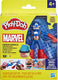 Play-doh marvel captain america stempelschild - boetseerklei
