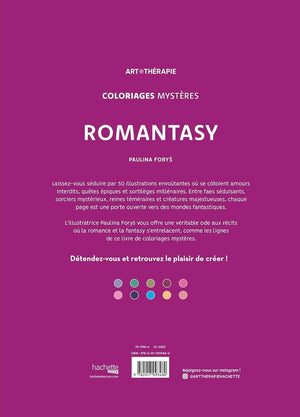 Hachette heroes – mystery colorings – romantasy – 50 afbeeldingen – broché