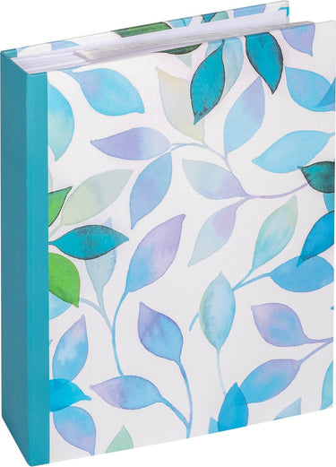 Walther me-364-l season - memo insteekalbum - formaat 28 x 25 cm - 200 foto's 13 x 18 cm - blauw