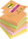 Post-it super sticky z-notes boost | 90 vel | ft 76 x 76 mm | geassorteerde kleuren | pak van 5 blokken