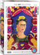 Eurographics - de lijst [le cadre] - frida kahlo - 1000 stukjes 48×68cm (b×h) - fine art legpuzzel