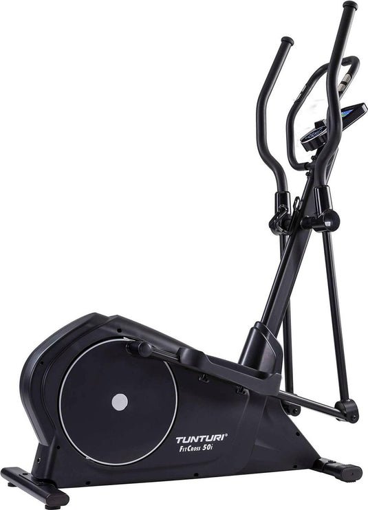 Tunturi fitcross 50i - crosstrainer - fitnessapparaat - 20 programma's - 32 weerstanden - bluetooth - hartslagmeter - multi grip - incl. gratis app