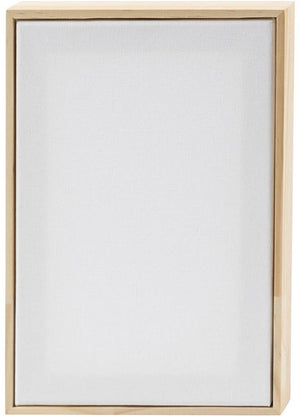 Creativ company cc gespannen canvas met lijst 15,8 x 23,8 cm 280 gr 10 st