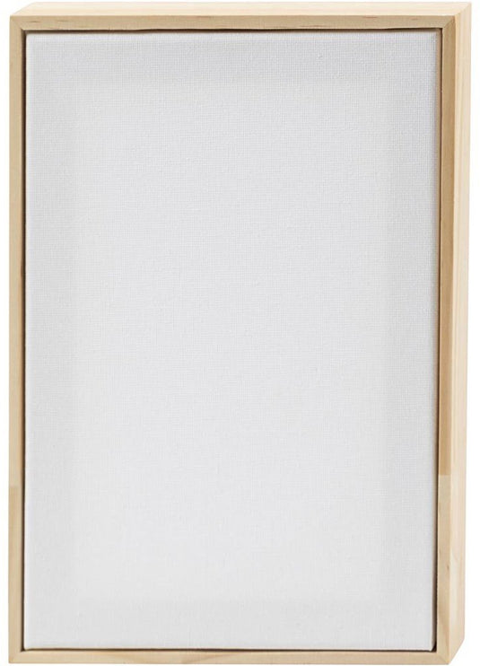 Creativ company cc gespannen canvas met lijst 15,8 x 23,8 cm 280 gr 10 st