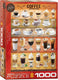 Eurographics - koffie [coffee] - 1000 stukjes 48×68cm (b×h) - legpuzzel