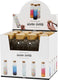 Creativ company display met 12 waterflessen van glas in display