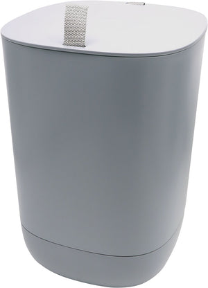 Nature - bokashi compostbak - h35 x 24 x 25,7cm - grijs - 10,6l - voor in de keuken