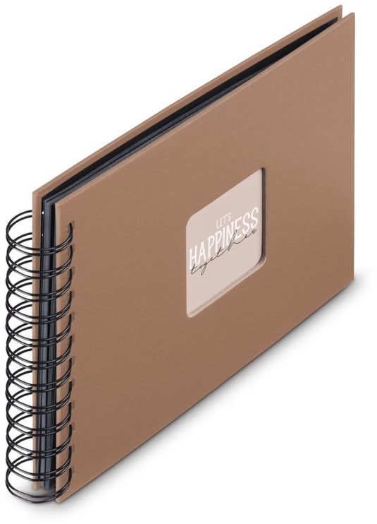Hama spiraal fotoalbum - fine art - 24x17 - 50 pagina's - mousse