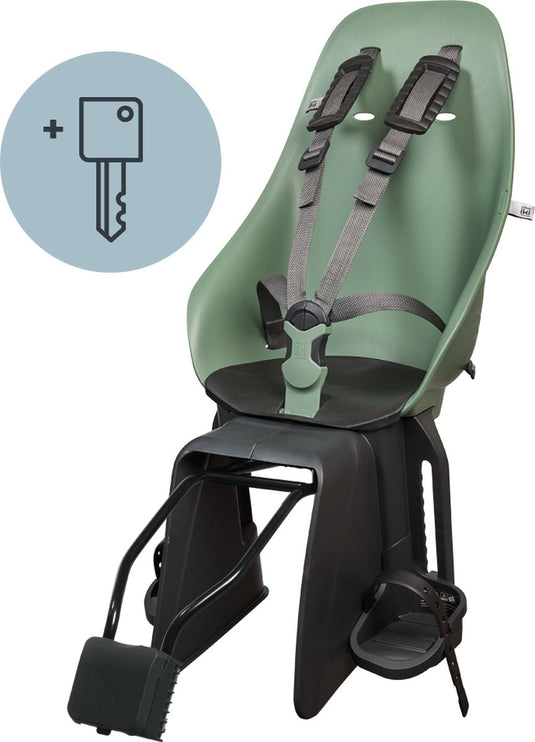 Urban iki fietsstoeltje achter ta–ke framemontage - icho green bincho black