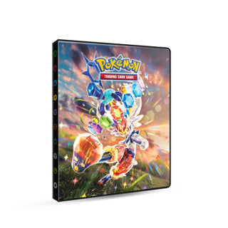 Load image into Gallery viewer, Pokémon portfolio tcg sv07 stellar crown 4-pocket
