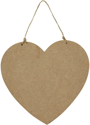 Creativ company cc mdf hanger hart 18,5x19,5 cm