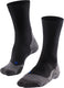 Falke tk2 cool anti-blaar dik lyocell functioneel materiaal wandelsokken dames zwart - maat 35-36