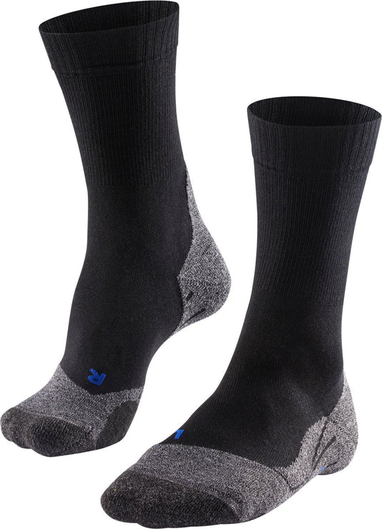 Falke tk2 cool anti-blaar dik lyocell functioneel materiaal wandelsokken dames zwart - maat 41-42
