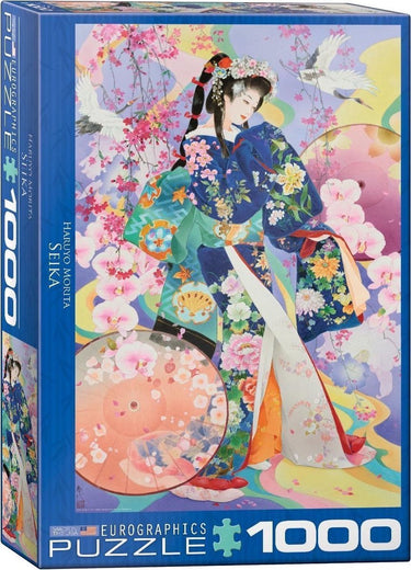 Eurographics - seika - haruyo morita - 1000 stukjes 48×68cm (b×h) - legpuzzel