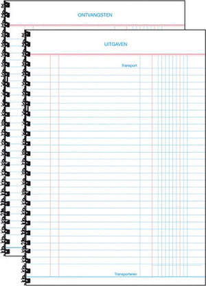 Kasboek sigel a5 wit 153 mm x 144 mm x 8 mm