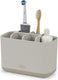 Joseph joseph tandenborstel organizer large, met 6 verdeelvakken, antislip, kunststof, grijs - | easystore
