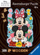 Ravensburger houten puzzel disney mickey minnie mouse - legpuzzel - 300 stukjes