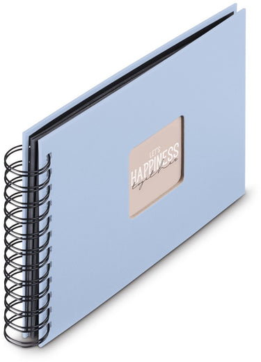 Hama spiraal fotoalbum - fine art - 24x17 - 50 pagina's - lagune