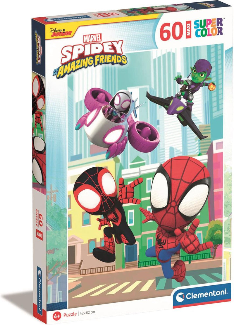 Afbeelding laden in galerijviewer, Clementoni maxi puzzel - spidey - 60st.

