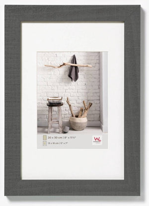 Walther home - houten lijst - fotoformaat 20x30 cm - grijs