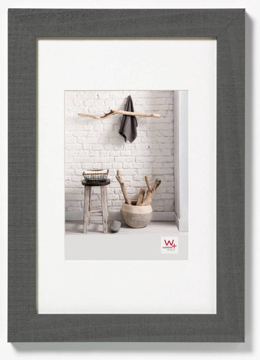 Walther home - houten lijst - fotoformaat 10x15 cm - grijs