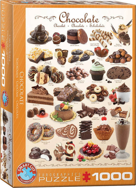 Eurographics puzzel chocolate - 1000 stukjes