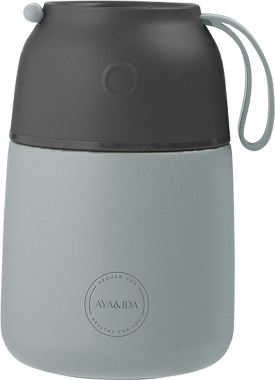 Aya ida - foodie - thermosfles - voedselcontainer - 500ml - mint green