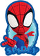 Merkloos sans marque spidey kussen kinderkamer decoratie 33cm zacht polyester.