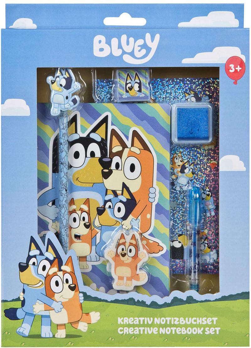 Afbeelding laden in galerijviewer, Undercover bluey notitieblok set - schrijf- en knutselaccessoires.
