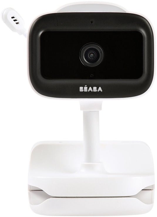 Béaba zen nomad babyfoon - baby monitor - babyfoon met camera en app - baby camera met nachtlampje - wit