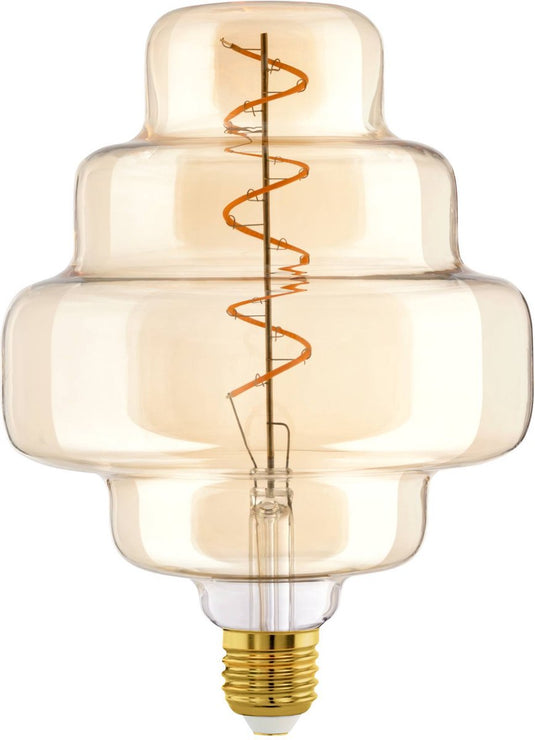 Eglo led lamp - e27 - ø 15 cm - amber - 2000k - dimbaar