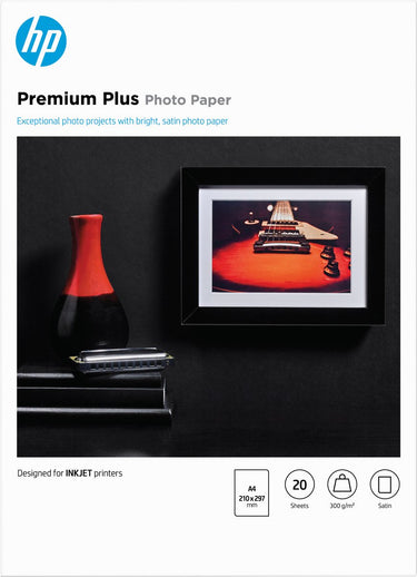 Hp premium plus fotopapier - a4 semi gloss