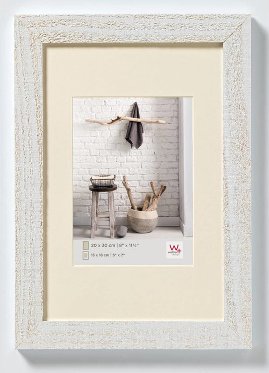 Walther home - houten lijst - fotoformaat 30x40 cm - polair wit