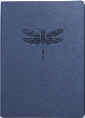Eccolo notitieboek - essential blue dragonfly - lijn - ca.13x18cm - ec-d303l