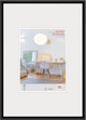 Walther new lifestyle - kunststof lijst - fotoformaat 40x50 cm - kunstglas - zwart