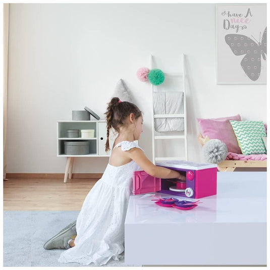 Dolu barbie magnetron + geluid roze paars