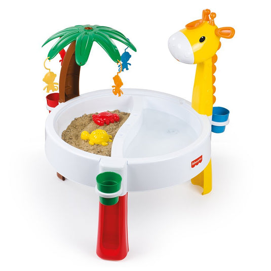 Dolu fisher price zand-watertafel + accessoires