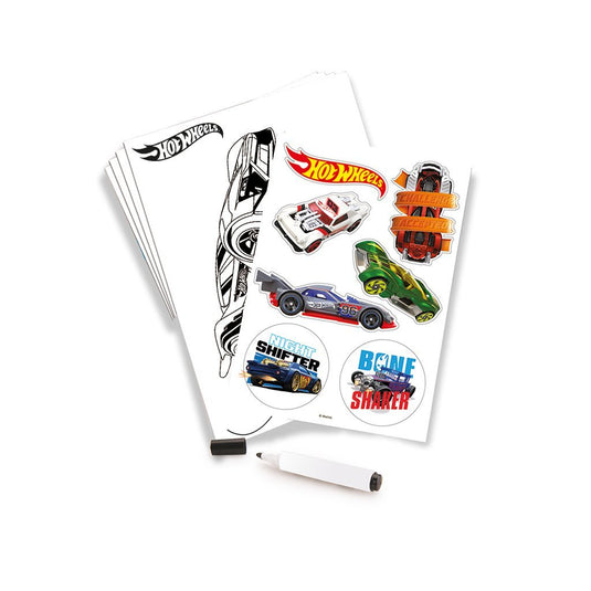 Dolu hot wheels tekenbord blauw oranje