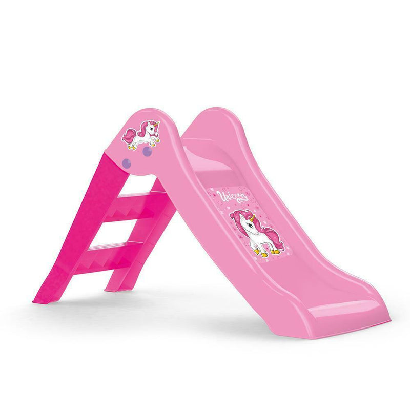 Load image into Gallery viewer, Dolu glijbaan 70x111x47cm unicorn roze
