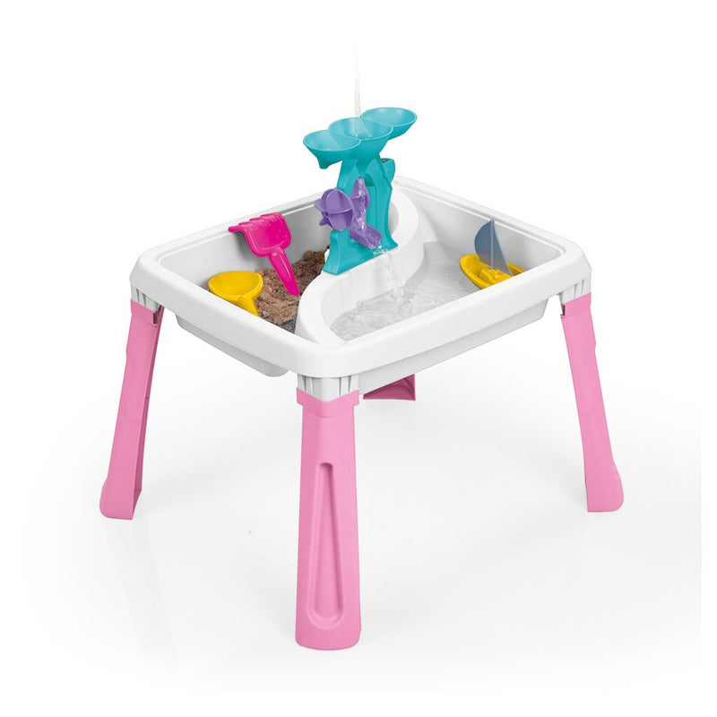 Load image into Gallery viewer, Dolu zand-watertafel + accessoires roze wit
