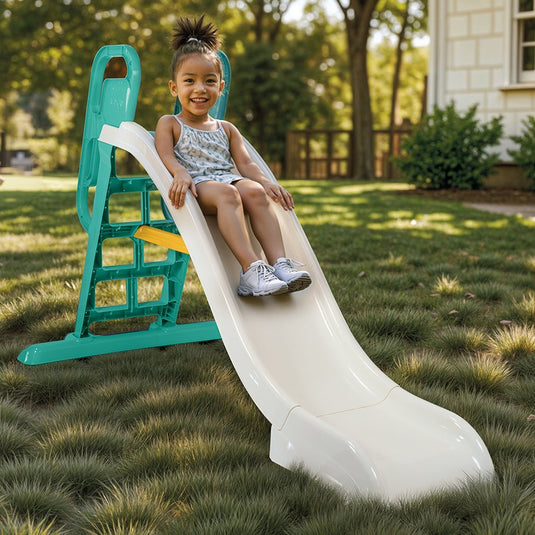 Dolu big waterglijbaan 144x85x189 cm groen wit