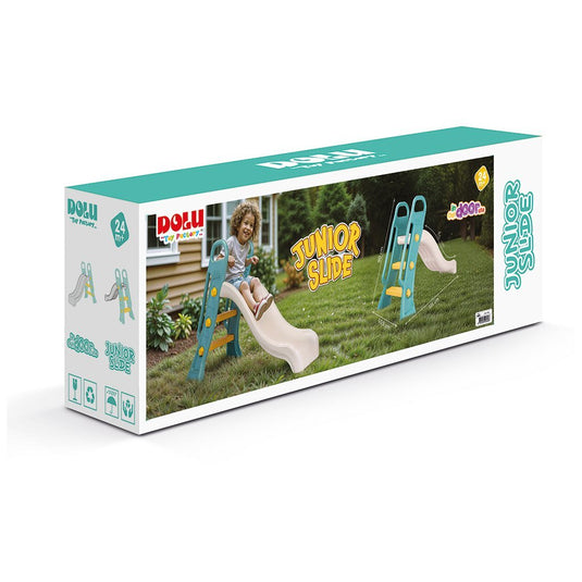 Dolu junior glijbaan 60.5x135x90 cm wit groen