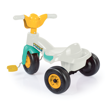 Dolu trike driewieler wit blauw geel 49x42x60cm