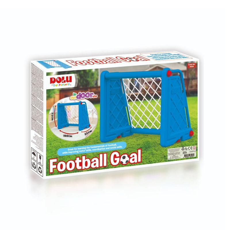Load image into Gallery viewer, Dolu voetbal goal 100x75x55 cm blauw
